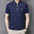 Camisa Polo Masculina com Zíper